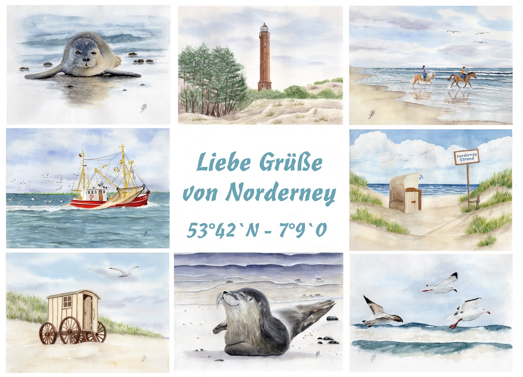 Norderney - Collage1